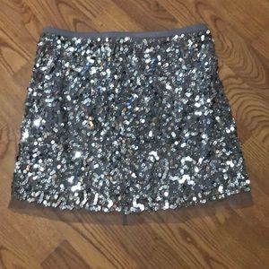 Chan Luu Sequin Mini Skirt, Small, NWOT